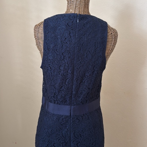 Banana Republic Navy Lace Dress 4 - Picture 5 of 8